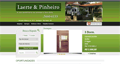 Desktop Screenshot of laerteepinheiro.com.br